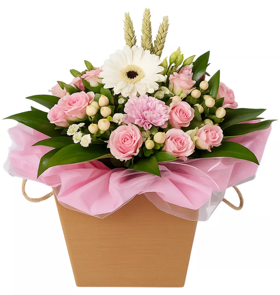 Charming Pink Floral Bouquet