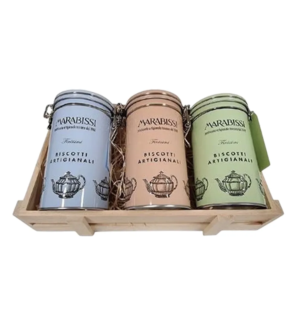 Gourmet Christmas Biscuit Treasure Box