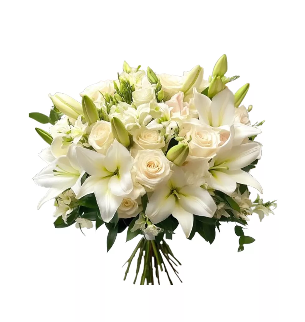 White Floral Arrangement