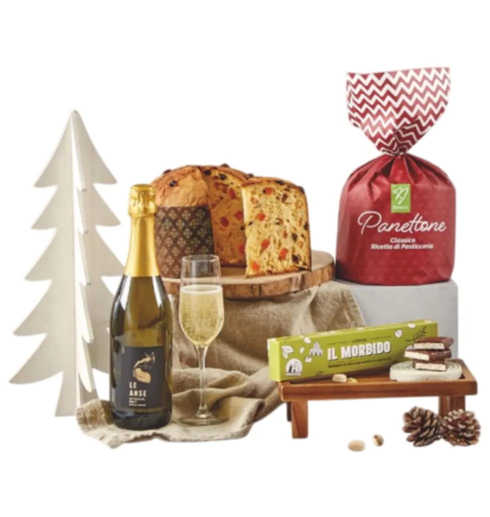 Holiday Indulgence: Panettone & Bubbles Hamper