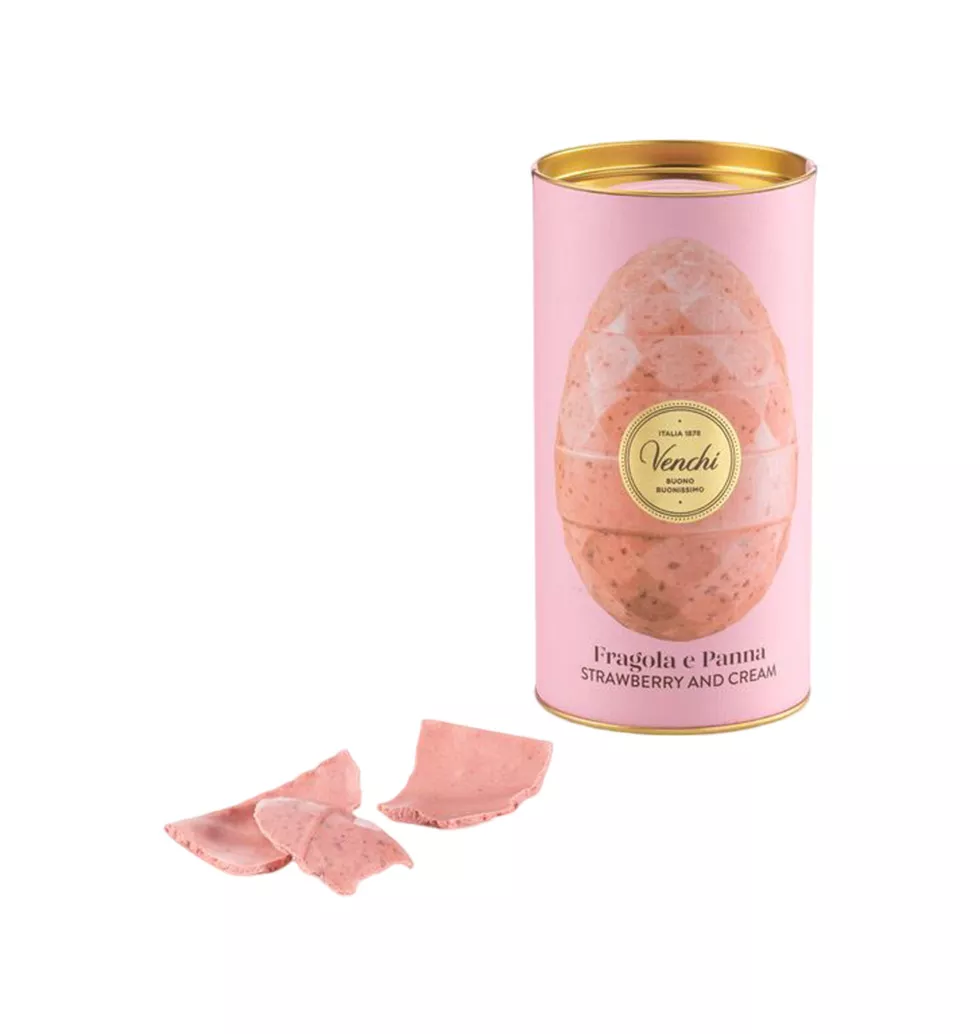 Smooth Cream and Strawberry Egg