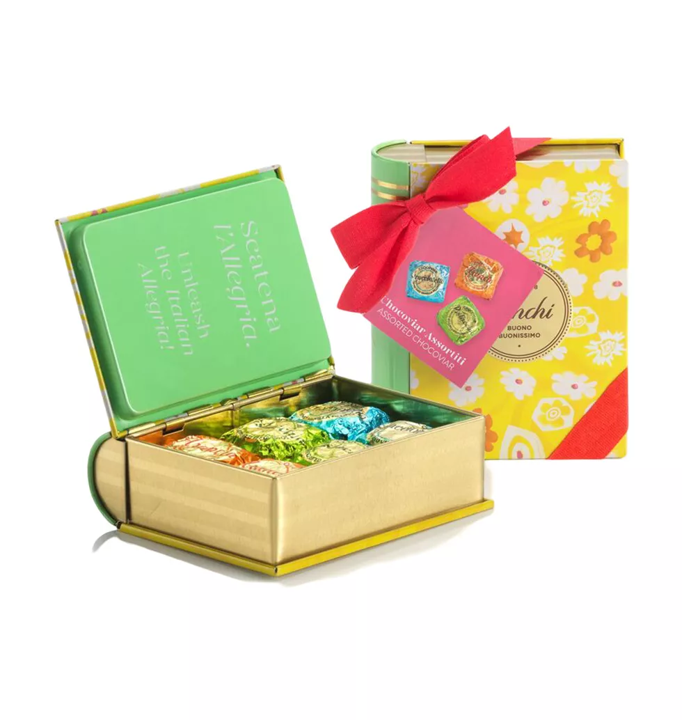 Assorted Chocoviar Chocolate & Book Set
