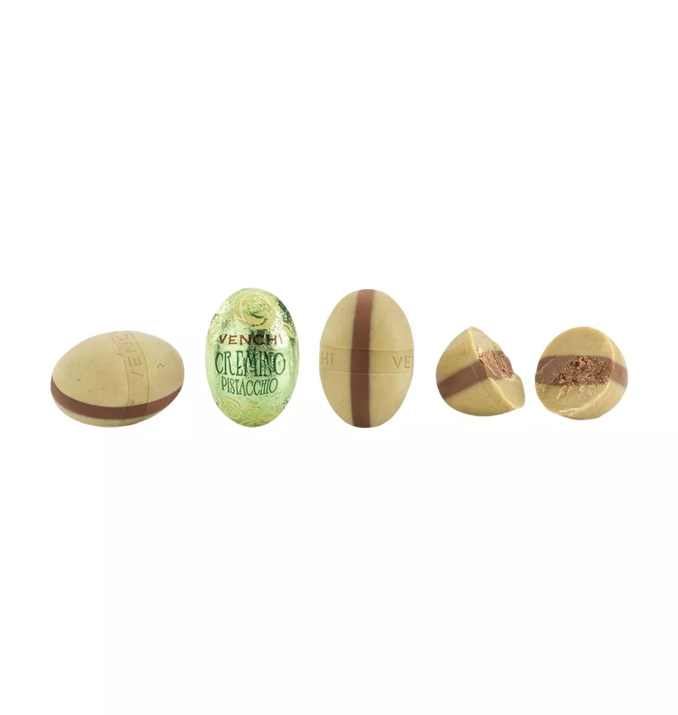 Cremino Pistachio Chocolate Eggs Treats