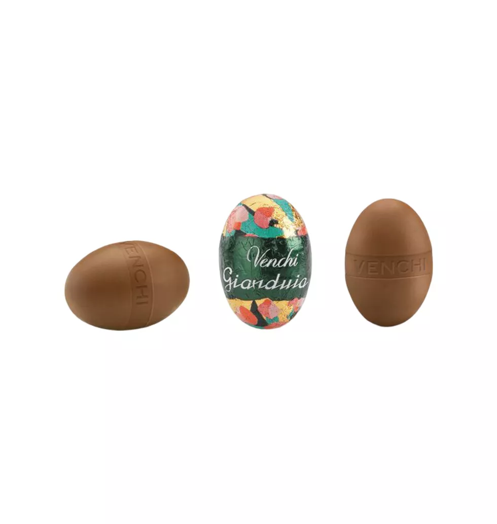 Indulgent Gianduiotto Chocolate Eggs Delight