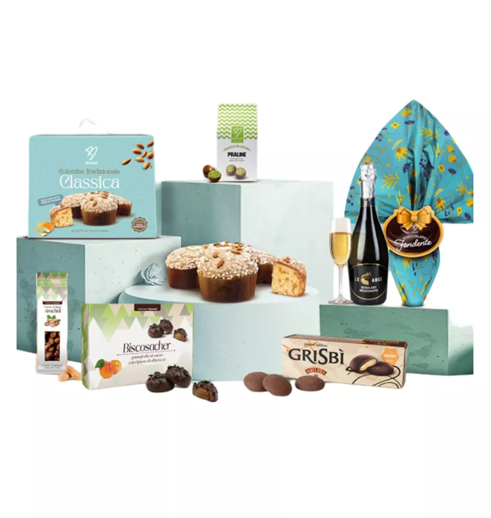 Decadent Box with Chocolate and Sparkling Wine