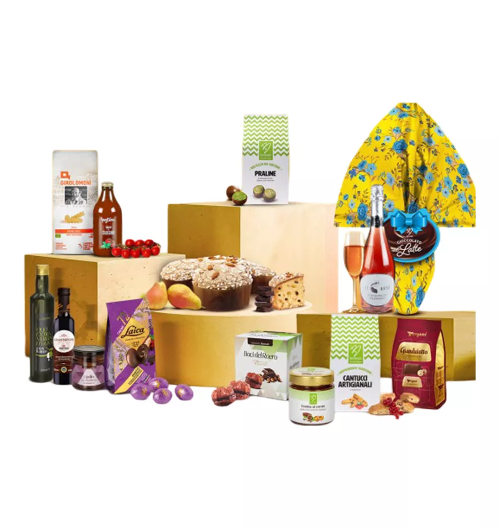 Gourmet Delights Box with Chocolate and Pastries