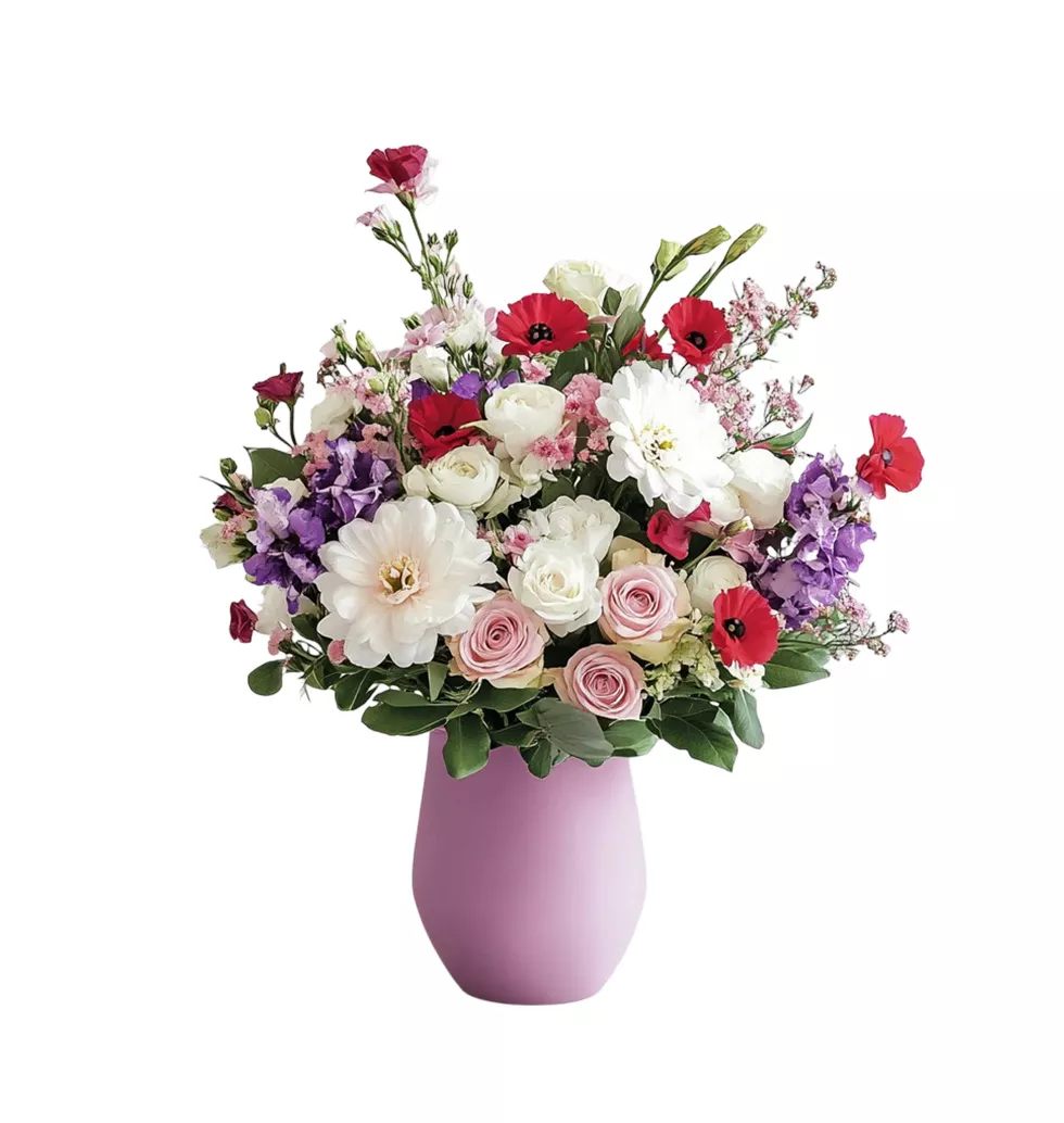 Handcrafted Flowers Arrangement