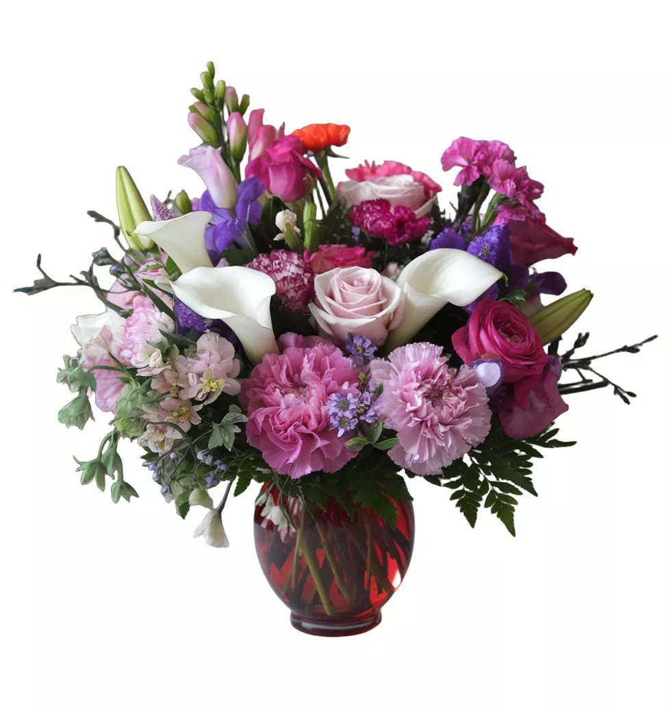 Lovely Flower Vase Arrangement