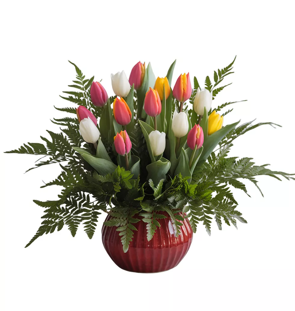 Stunning Tulip Arrangement