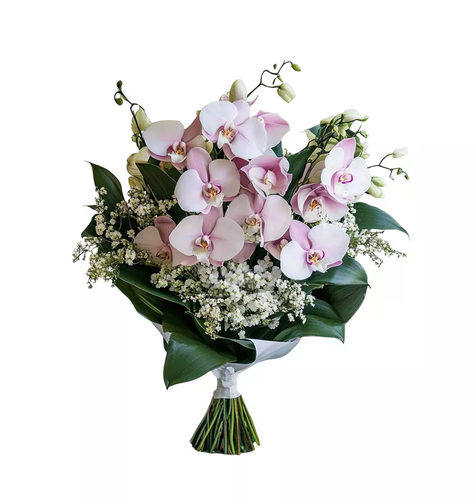 Fresh Orchid Bouquet