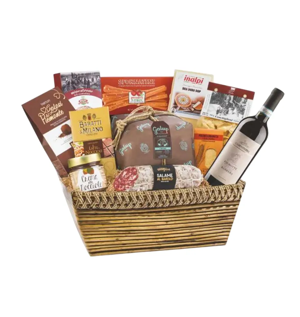 Authentic Piemonte Gourmet Delights Hamper
