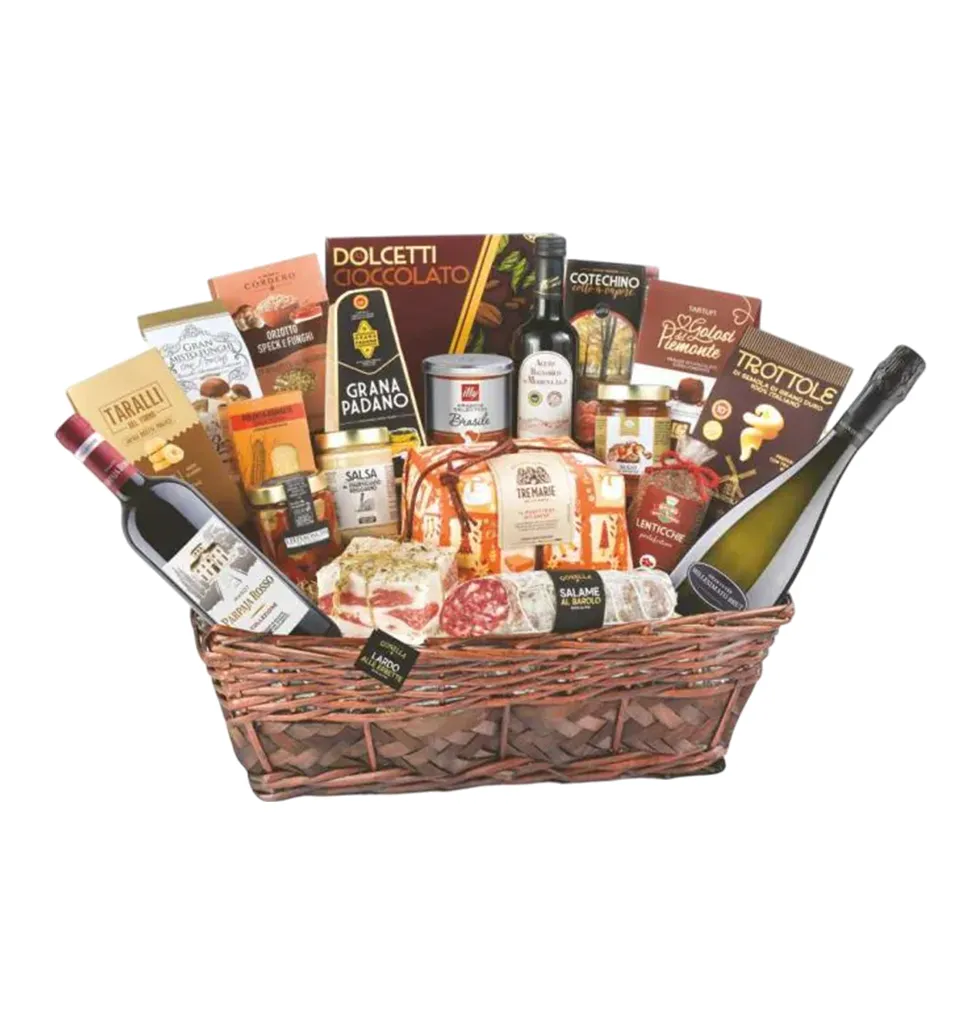 Festive Gourmet Autumn Basket