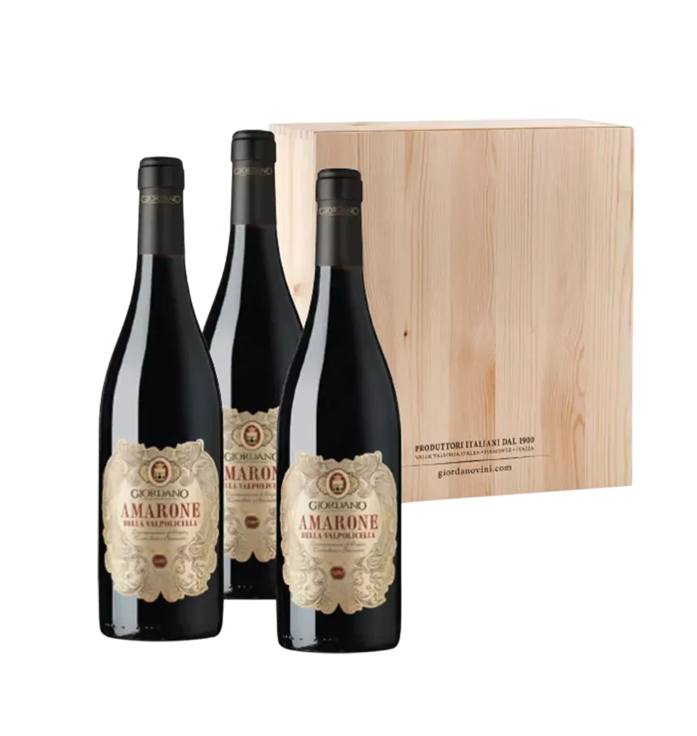 Exquisite Amarone Wine Trio