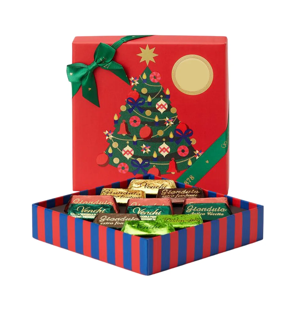 Festive Gianduiotto Chocolate Box