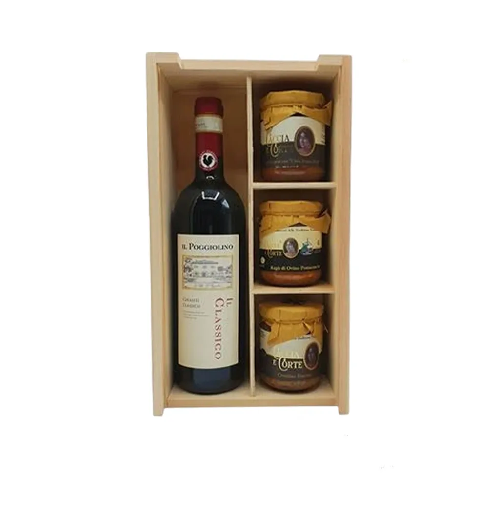 Chianti Classico & Ragout Christmas Gift Case
