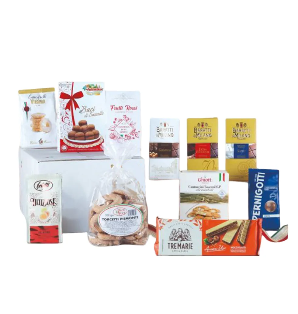 Italian Delights Chocolate and Biscuit Hamper